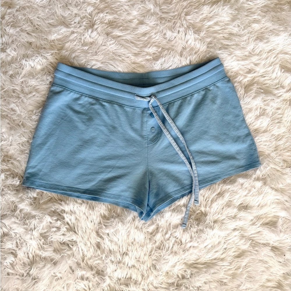 Light Blue Women's Lounge Shorts